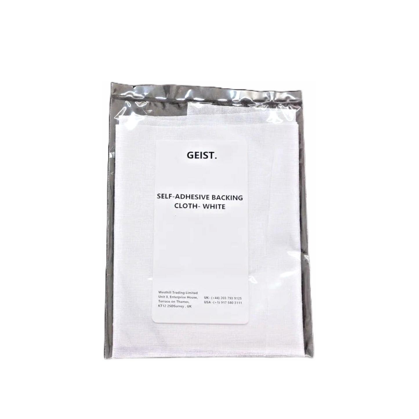 Geist. Self-adhesive Backing Cloth
