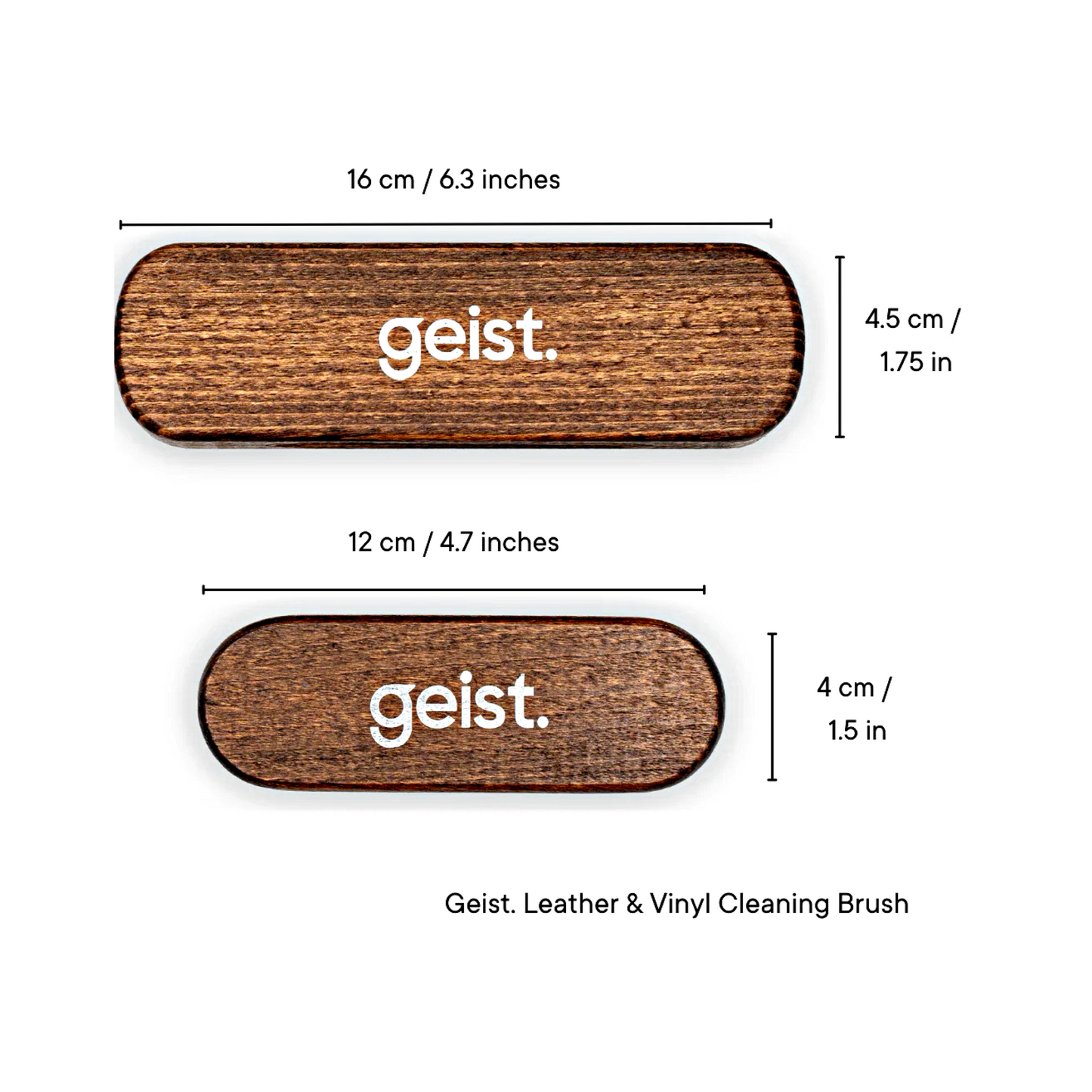 Geist Leather & Textile Cleaning Brush