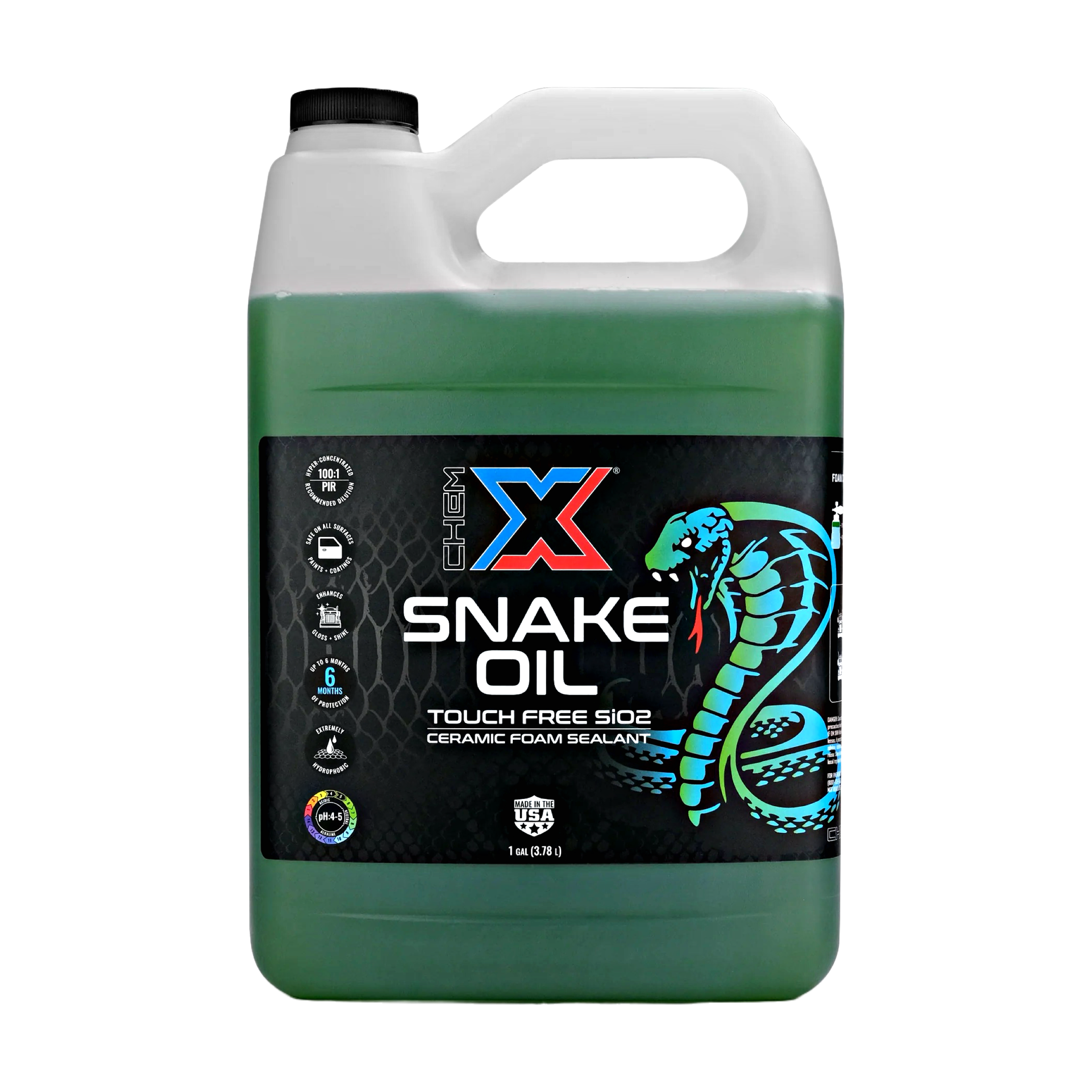 Chem-X Snake Oil: No-Touch Sio2 Ceramic Foam Sealant – The House