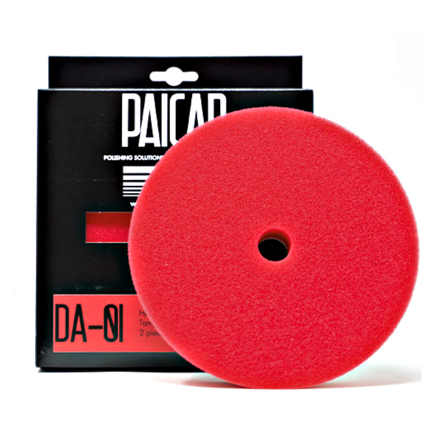 PAICAR DA-01 Hard Red Foam Pad (2 Pack)