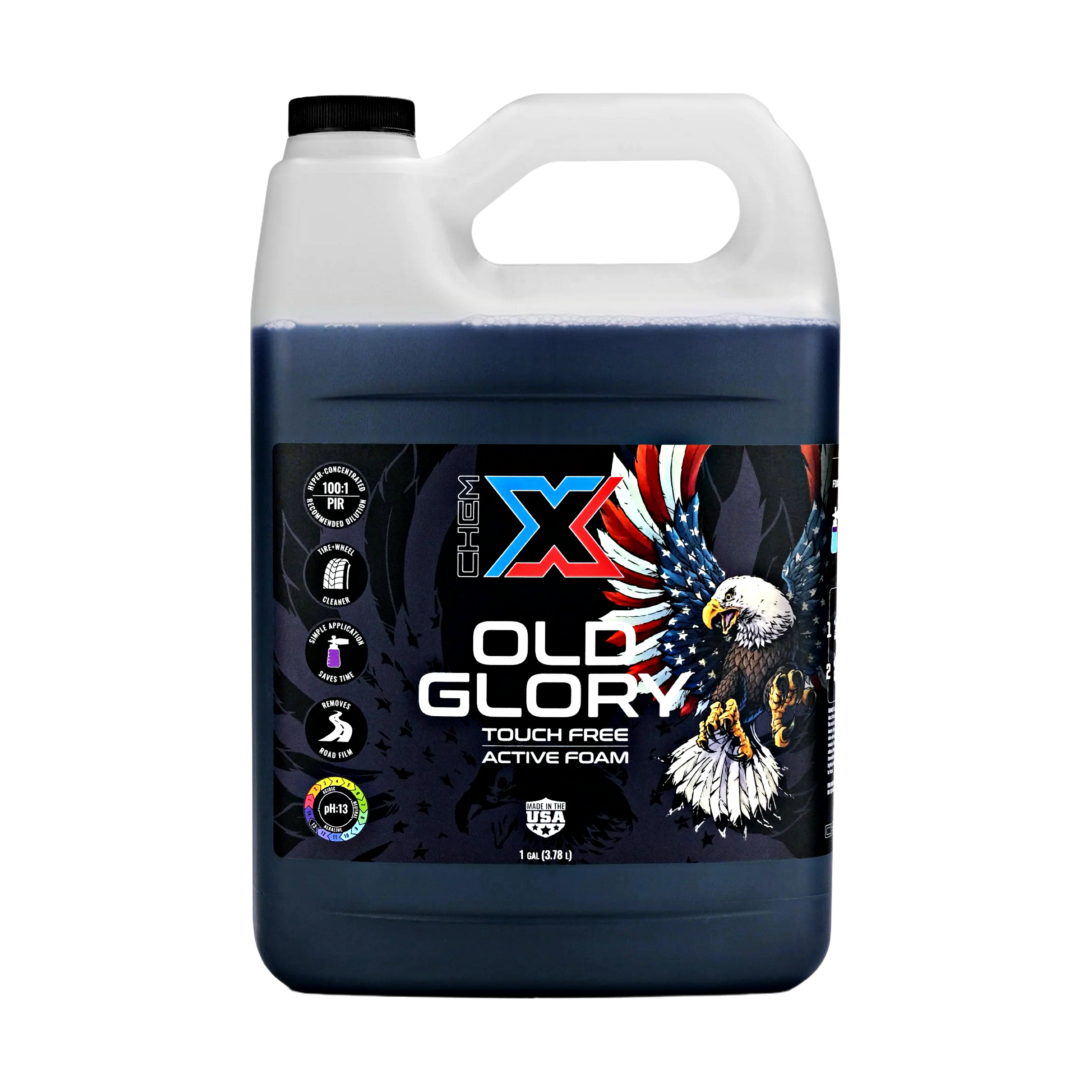 Chem-X Old Glory: Touch Free Active Foam Vehicle Wash – The House
