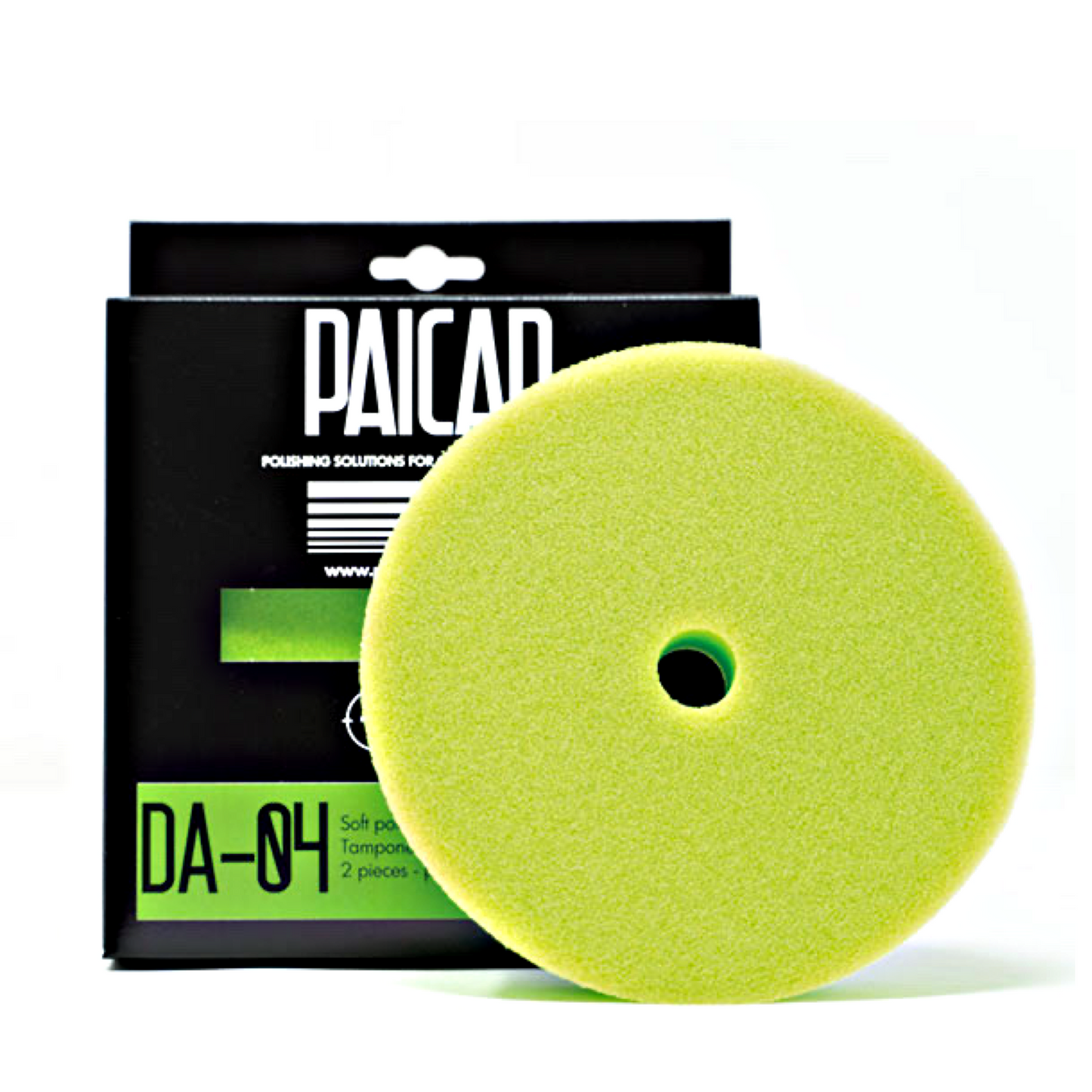 PAICAR DA-04 Soft Green Foam Polishing Pad (2 Pack)