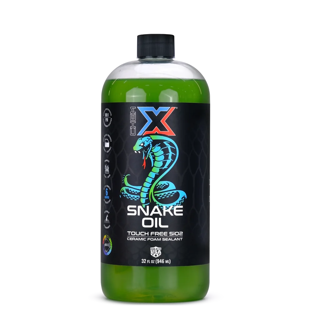 Chem-X Snake Oil: No-Touch Sio2 Ceramic Foam Sealant Chem-X Snake Oil: No-Touch Sio2 Ceramic Foam Sealant