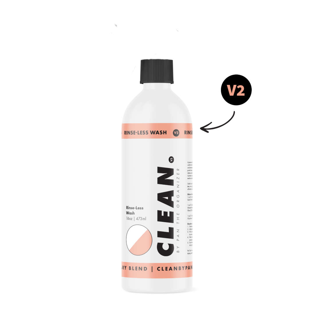 CLEAN. Rinse-Less Wash V2