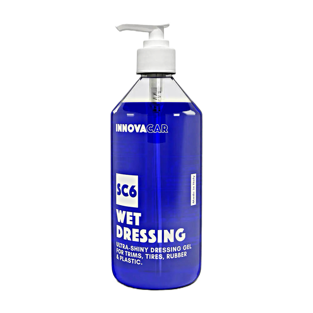 Innovacar SC6 Wet Dressing and Tyre Shine Gel for Cars