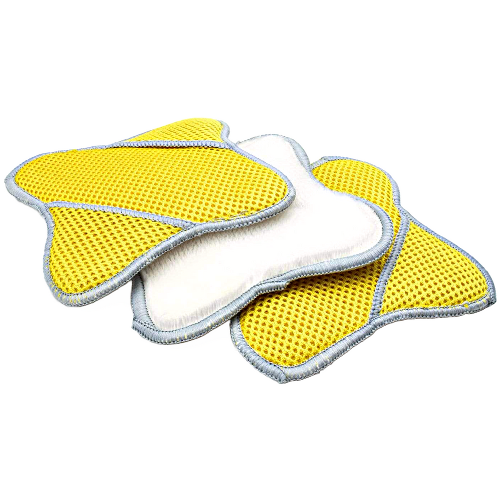 Autofiber Scrub Ninja - Star Scrubber - 3 pack