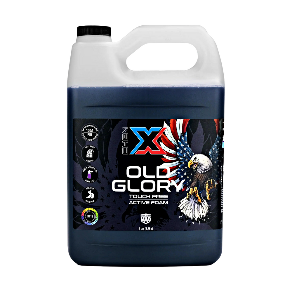 
                      
                        Chem-X Old Glory: Touch Free Active Foam Vehicle Wash
                      
                    