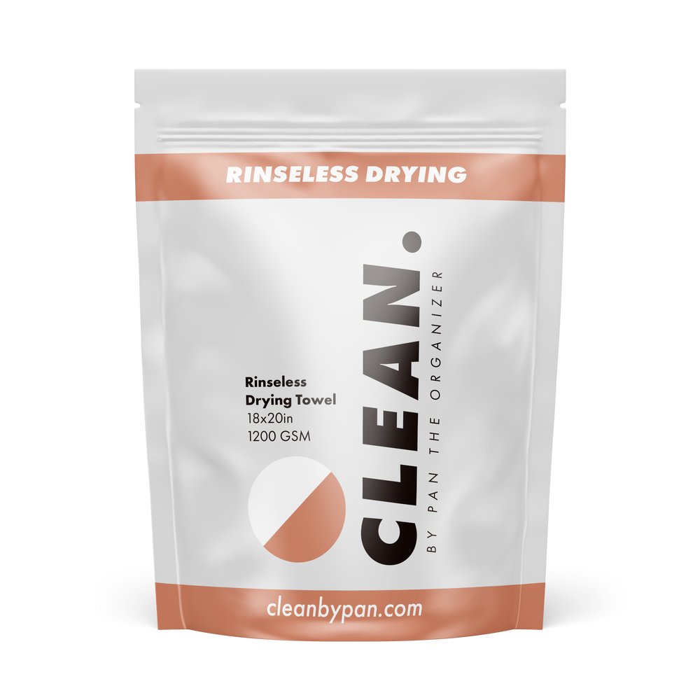 Clean. Rinse-Less Drying Towel (2 Pack) (COMING SOON)