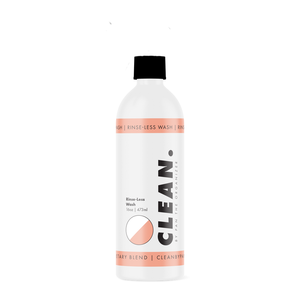 
                      
                        CLEAN. Rinse-Less Wash
                      
                    