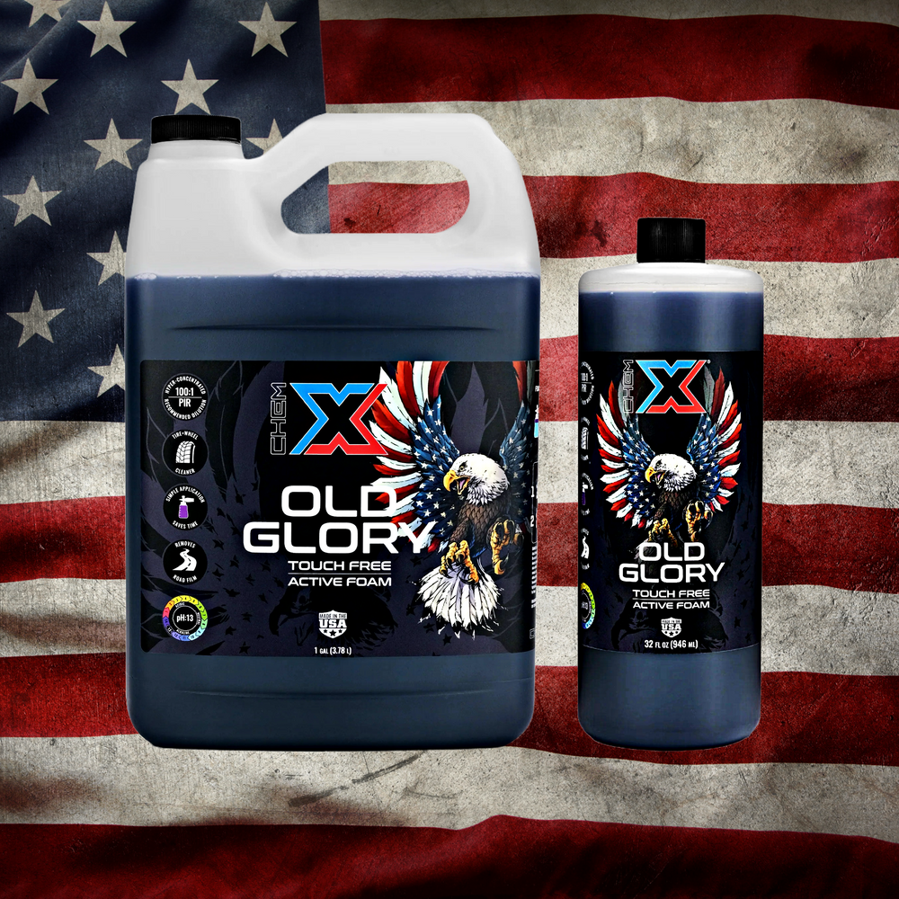 
                      
                        Chem-X Old Glory: Touch Free Active Foam Vehicle Wash
                      
                    