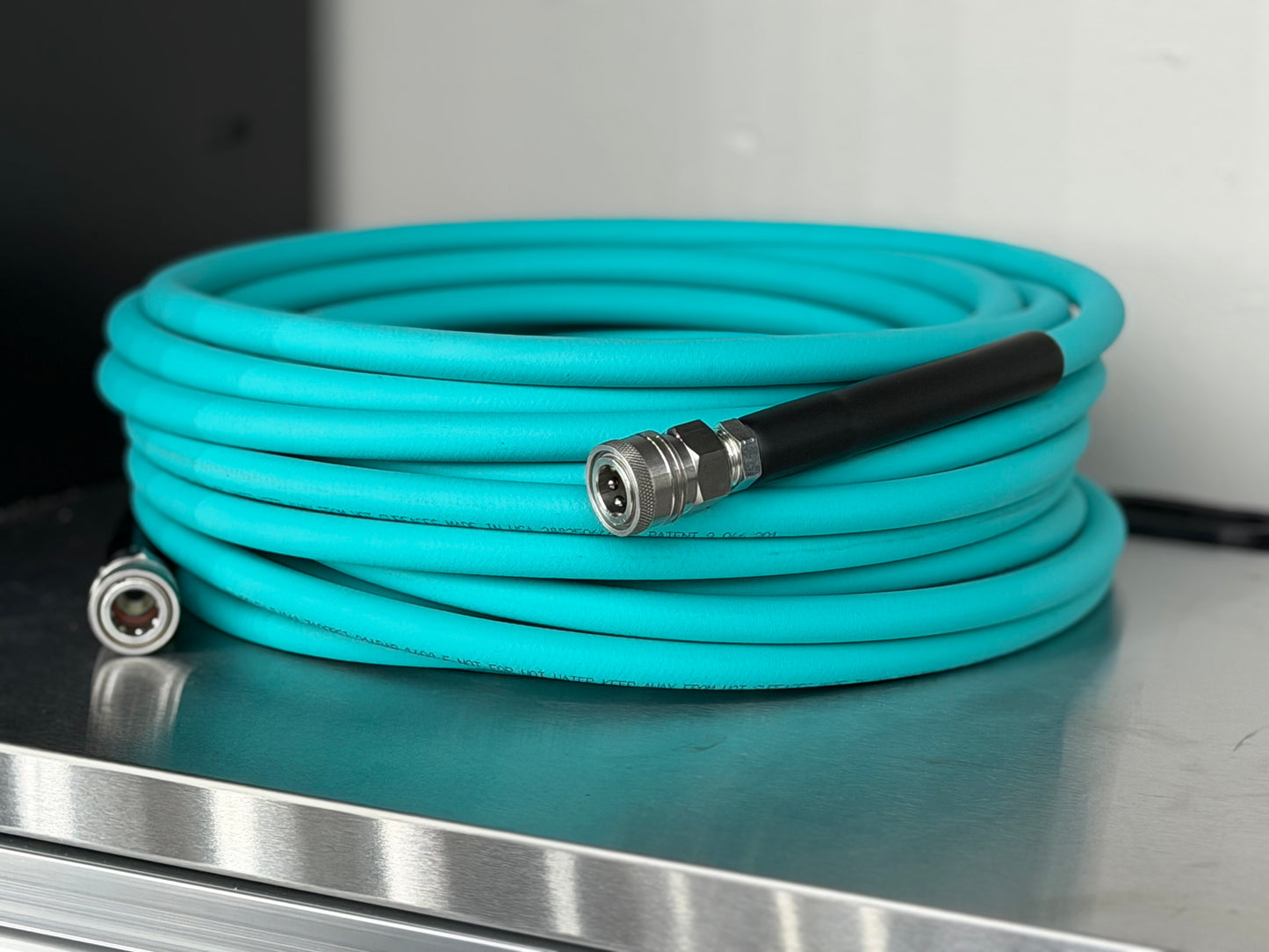 QUIVRFLEX Pressure Wash Hose (5/16 Teal)
