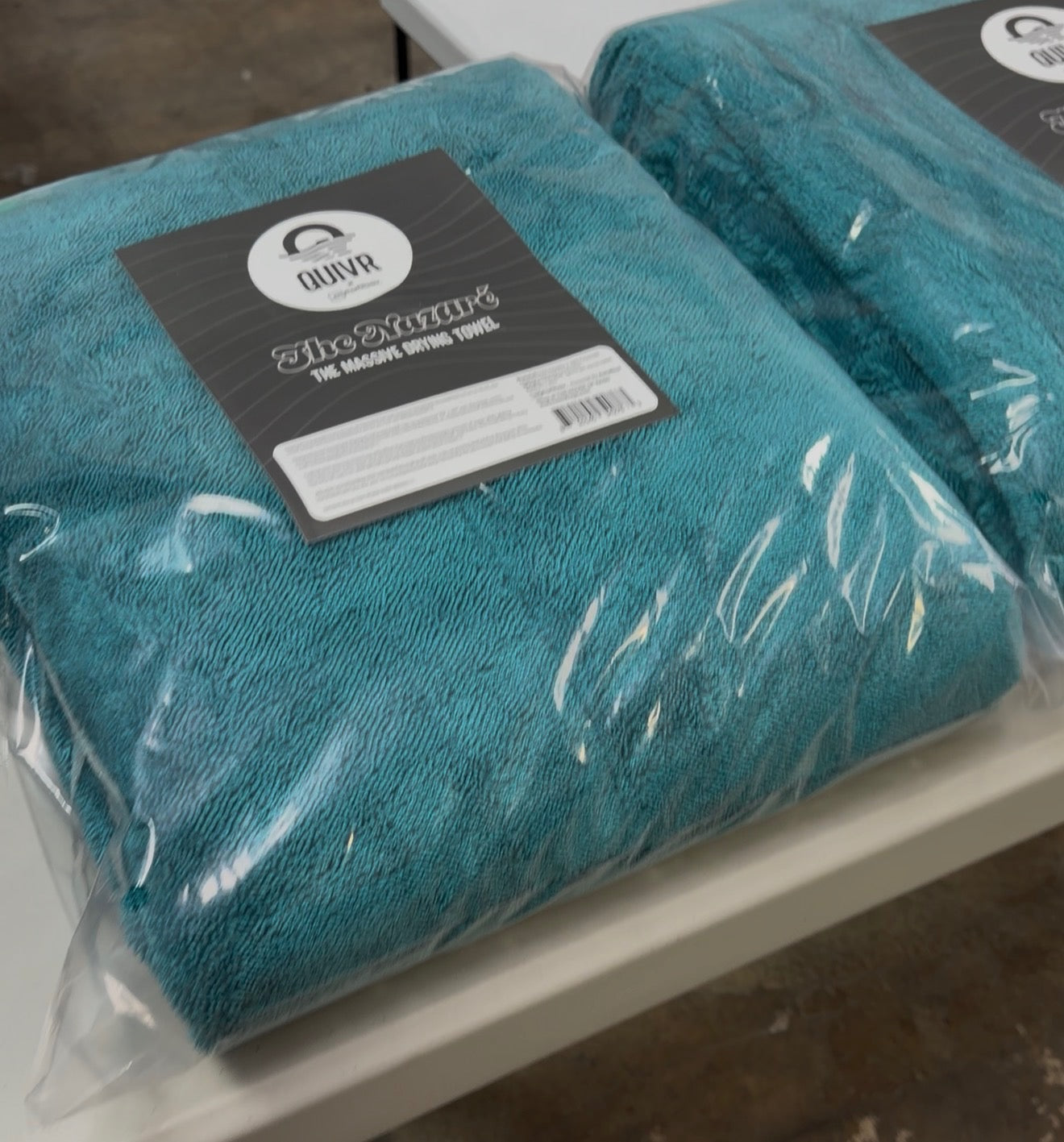 QUIVR Nazaré: The Massive Drying Towel