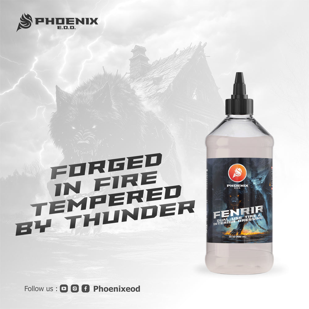 
                      
                        Phoenix E.O.D Fenrir Dual Action Tire & Interior Dressing
                      
                    