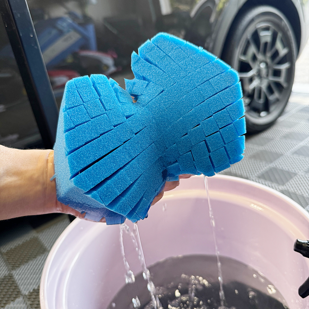 Nemesis Rinseless Detail Co. Nemesis Rinseless Wash Sponge v2 – The House Of Rags