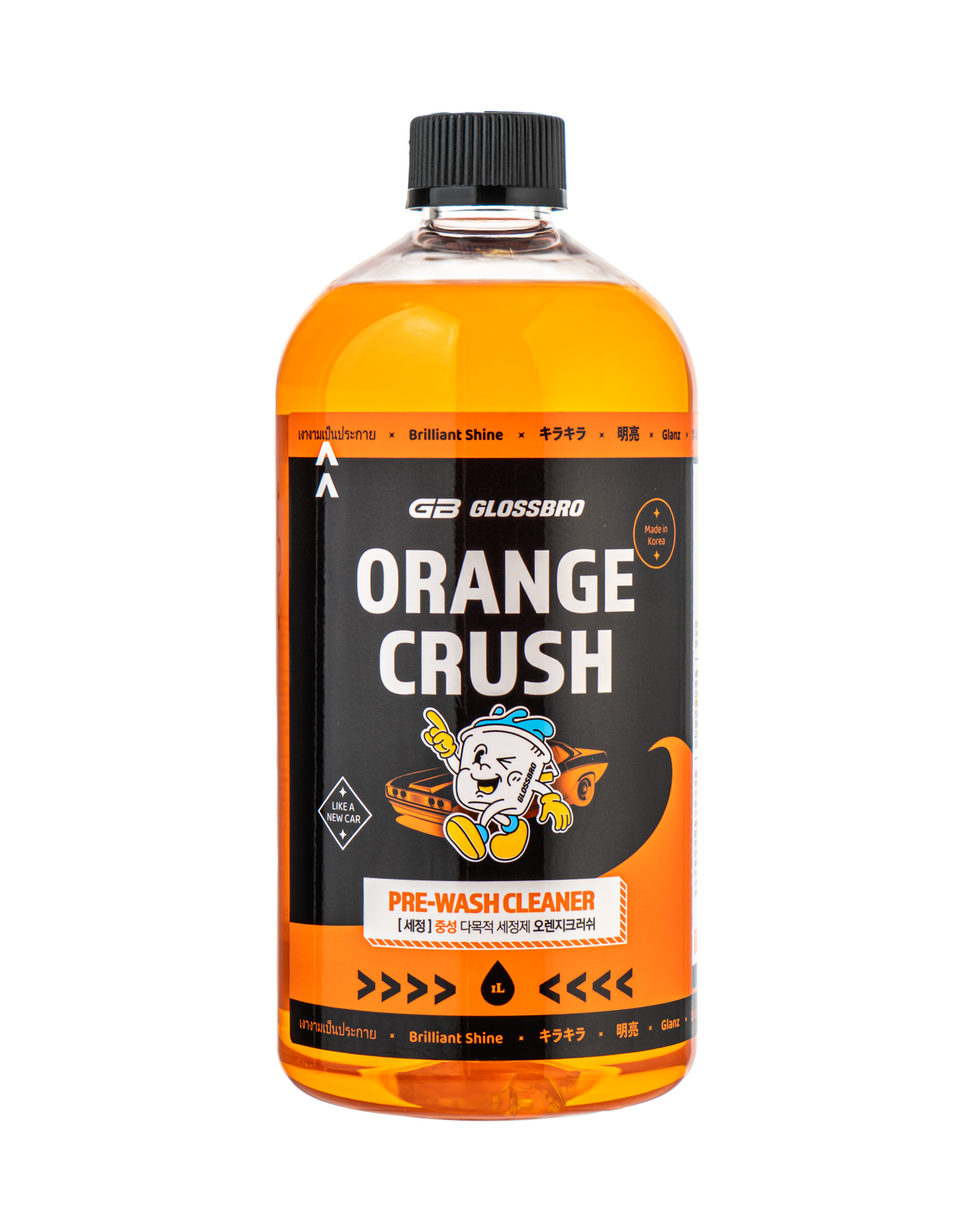 GLOSSBRO Orange Crush (Concentrated pH Neutral Pre Wash)
