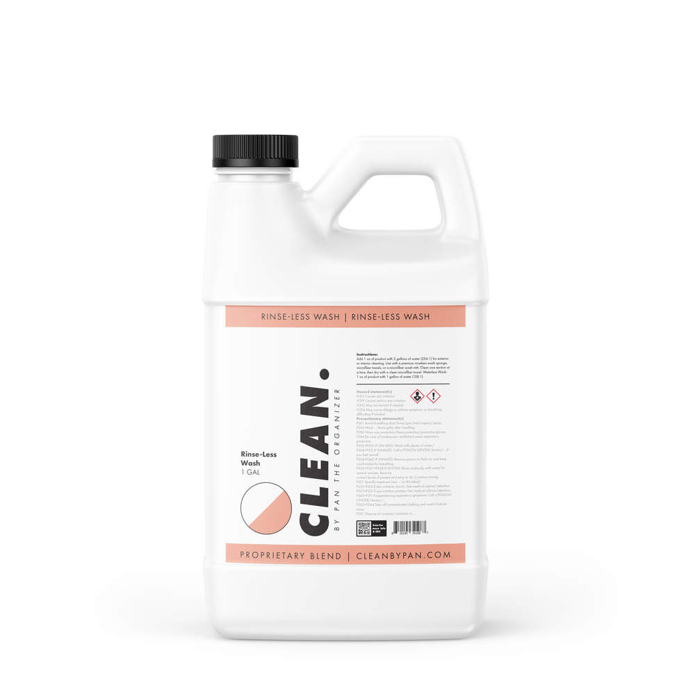 
                      
                        CLEAN. Rinse-Less Wash
                      
                    