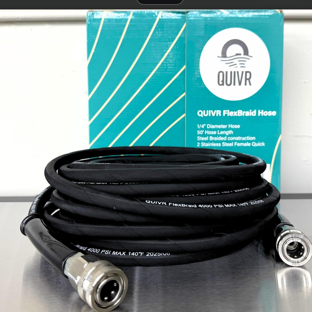 QUIVR FlexBraid Hose