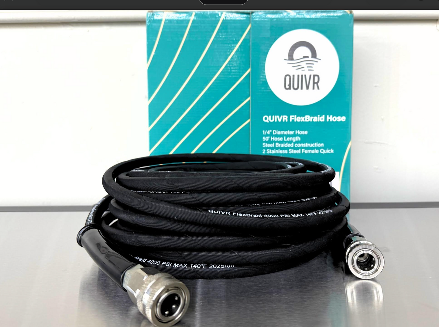QUIVR FlexBraid Hose