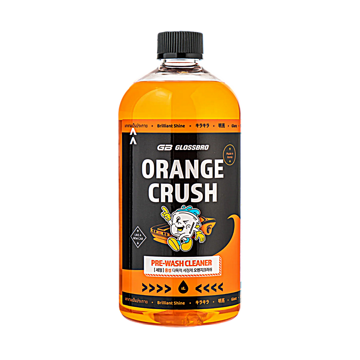 GLOSSBRO Orange Crush (Concentrated pH Neutral Pre Wash)