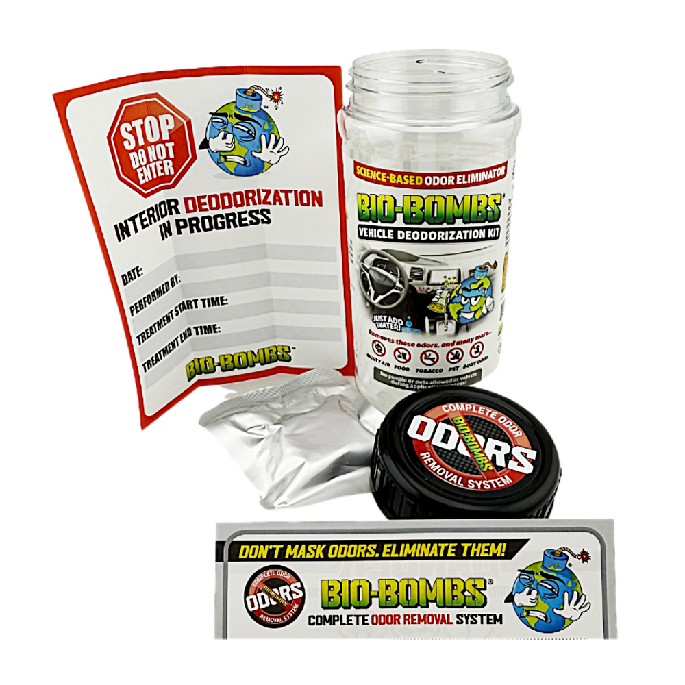 Bio-Bombs Vehicle Deodorization Kit (Car Odor Bomb)