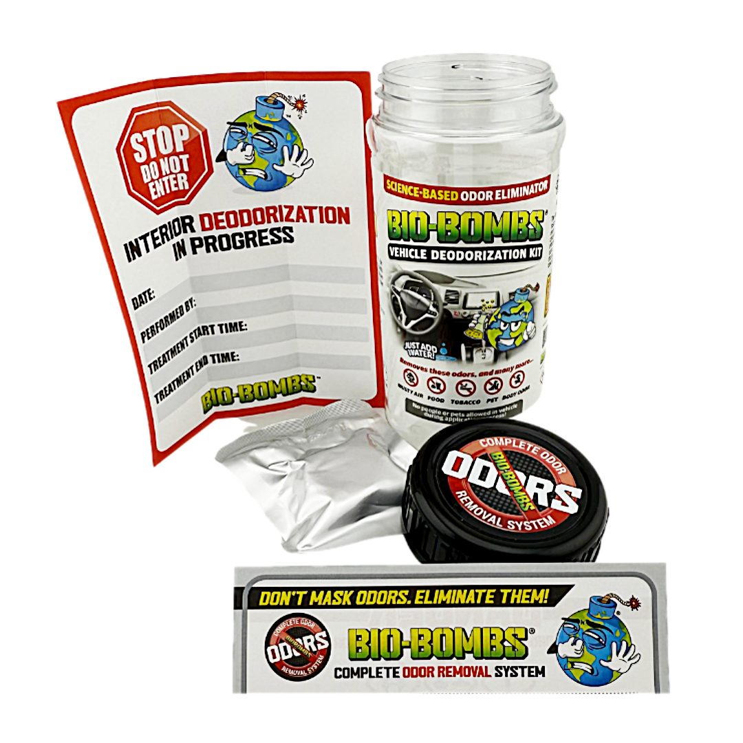 Bio-Bombs Vehicle Deodorization Kit (Car Odor Bomb)