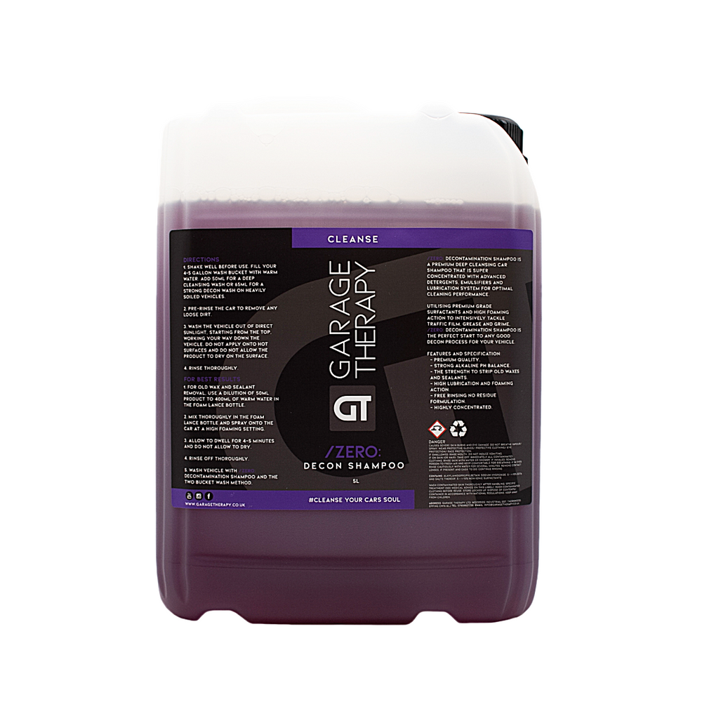 
                      
                        Garage Therapy /ZERO: Decon Shampoo
                      
                    