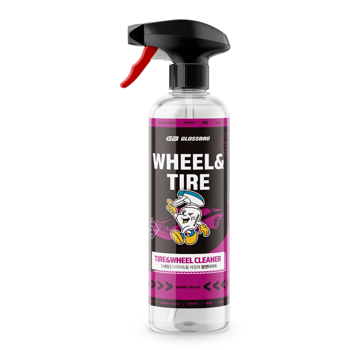GLOSSBRO Wheel & Tire Cleaner