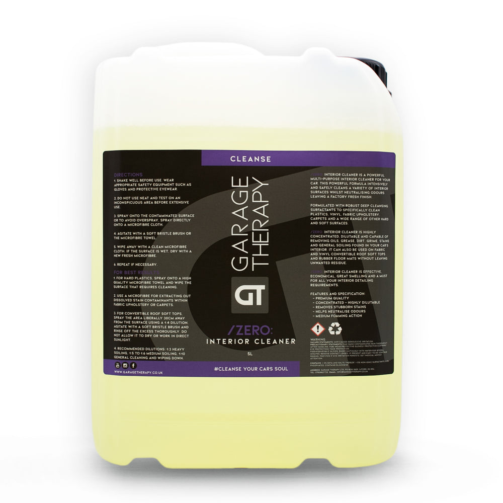 
                      
                        Garage Therapy /ZERO: Interior Cleaner
                      
                    