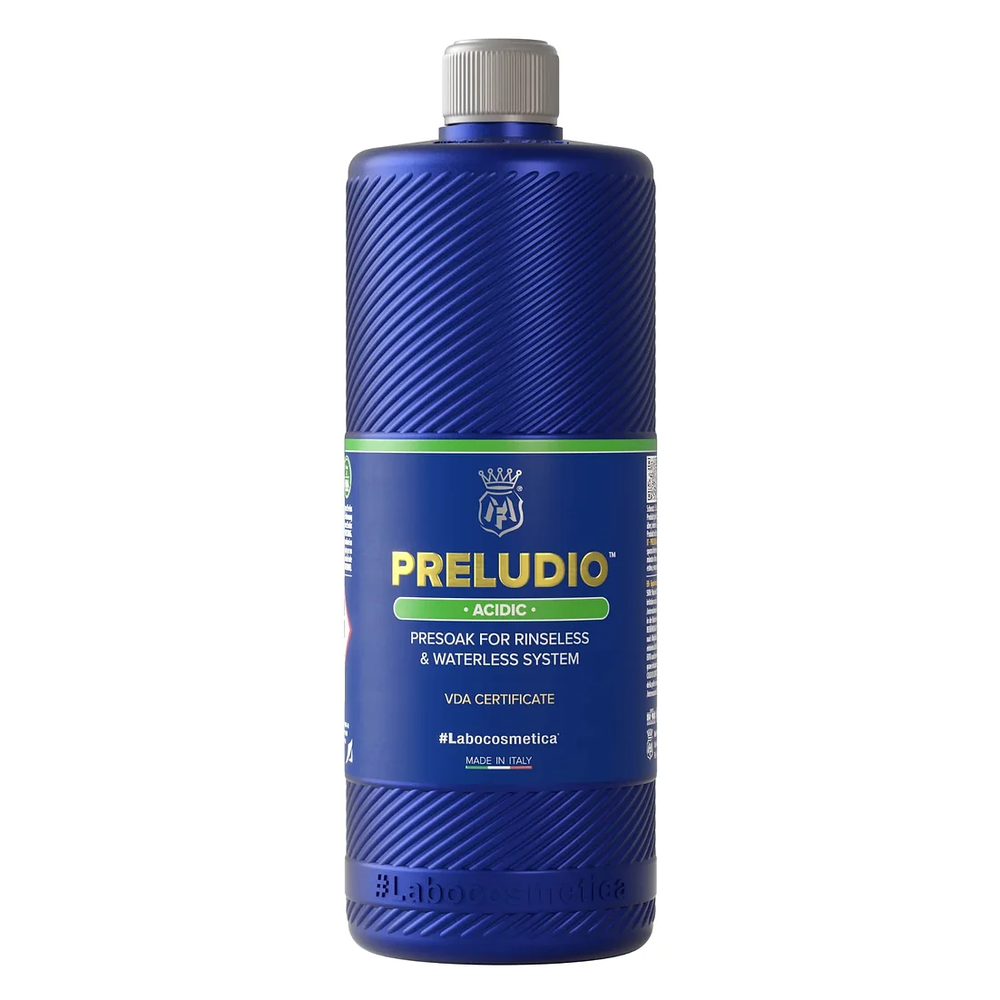 PRELUDIO ACIDIC - Presoak for Rinseless and Waterless System 1 Liter