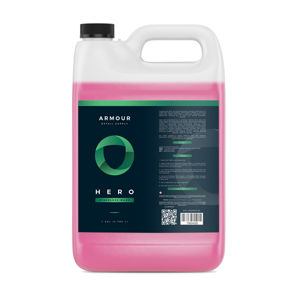 Armour HERO - Rinseless Wash: Highly Lubricious Rinseless Wash